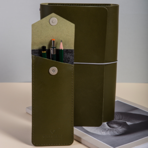 Leather Fountain Pen Case