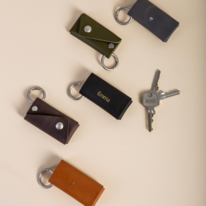 Personalized Leather Key Holder